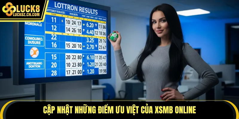 Cập nhật những điểm ưu việt của XSMB online