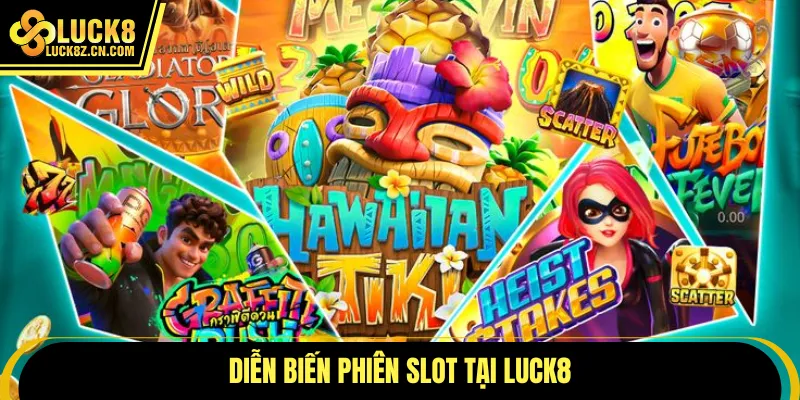 Diễn biến phiên slot tại LUCK8