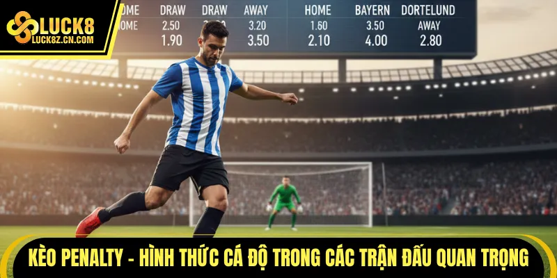 Kèo penalty - Hình thức cá độ trong các trận đấu quan trọng