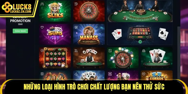 Những loại hình trò chơi chất lượng bạn nên thử sức